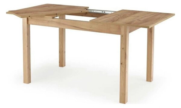 Masa extensibila MAURYCY, stejar, PAL laminat, 118/158x75x75 cm