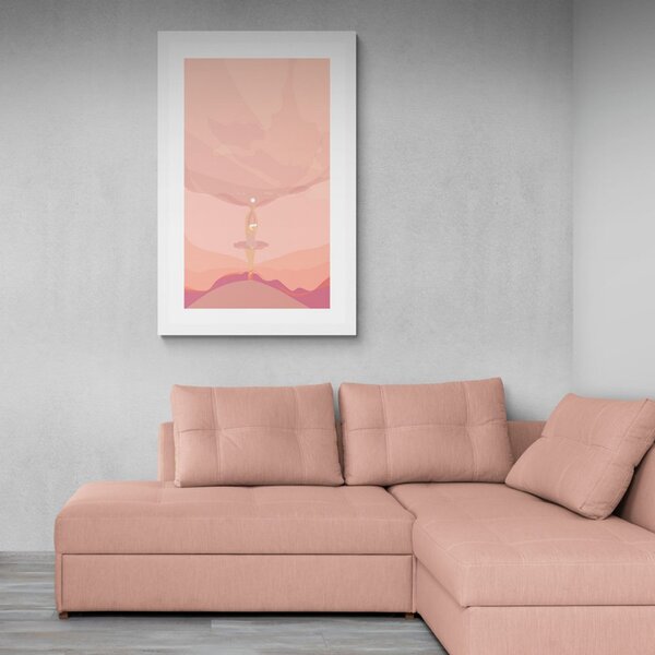 Poster cu passepartout balet pasionat