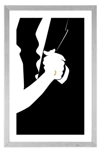 Poster cu passepartout pecetluirea iubirii
