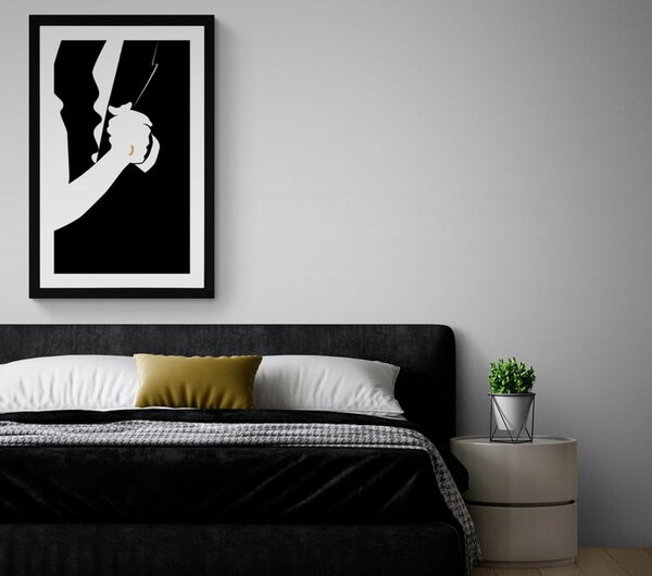 Poster cu passepartout pecetluirea iubirii