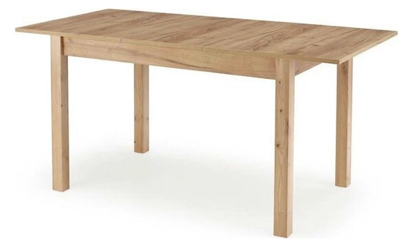 Masa extensibila MAURYCY, stejar, PAL laminat, 118/158x75x75 cm