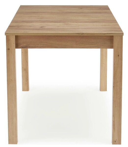 Masa extensibila MAURYCY, stejar, PAL laminat, 118/158x75x75 cm