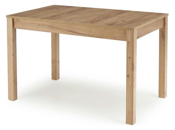 Masa extensibila MAURYCY, stejar, PAL laminat, 118/158x75x75 cm