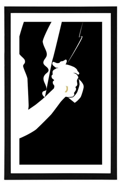 Poster cu passepartout pecetluirea iubirii