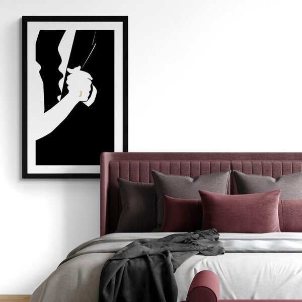 Poster cu passepartout pecetluirea iubirii