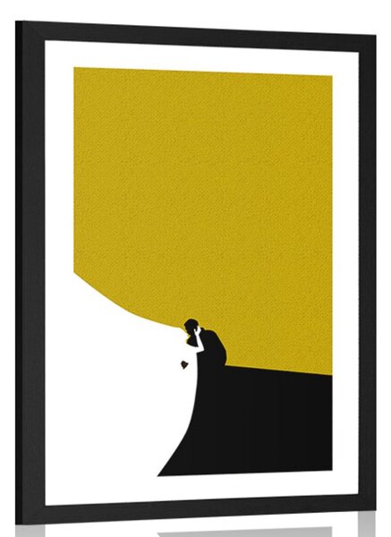 Poster cu passepartout dansul de nuntă