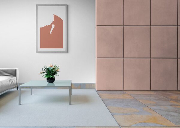Poster cu passepartout abstracția dansului misterios