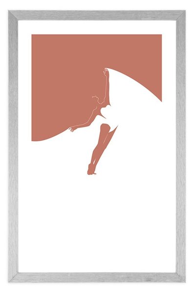 Poster cu passepartout secretul dansului