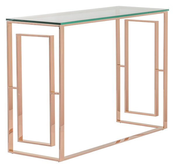 Consolă Eternic rose gold 120x40x80cm