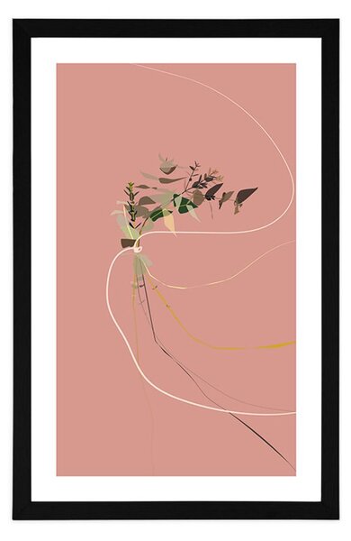 Poster cu passepartout frumusețea plantelor