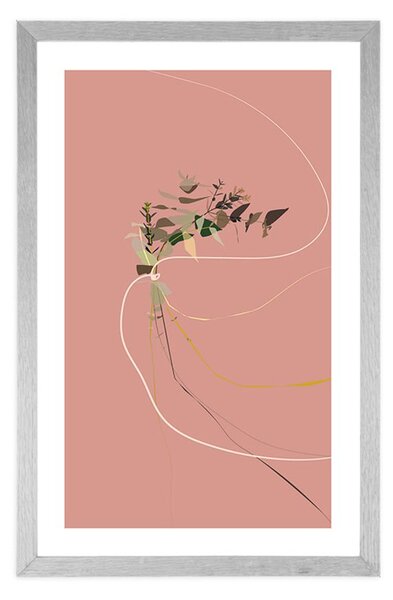 Poster cu passepartout frumusețea plantelor