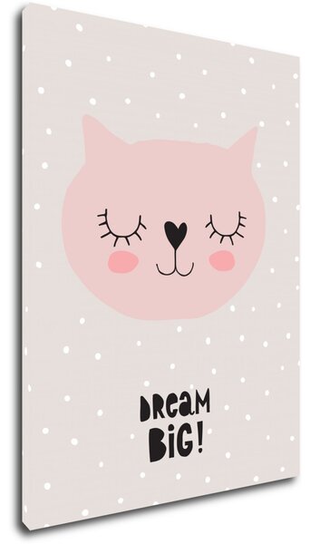 Impresi Obraz Kitty Dream Big - 30 x 40 cm