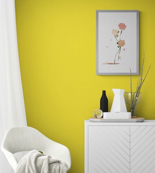 Poster cu passepartout frumusețea florilor
