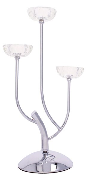 Sfeșnic Elisabeth silver 44,5cm