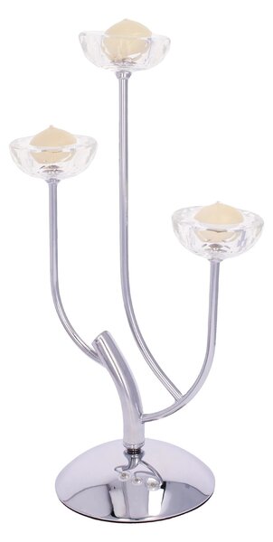 Sfeșnic Elisabeth silver 44,5cm