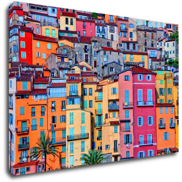 Impresi Tablou Colorful houses - 60 x 40 cm