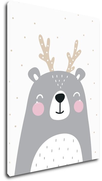 Impresi Obraz Cute little animal with dots - 30 x 40 cm