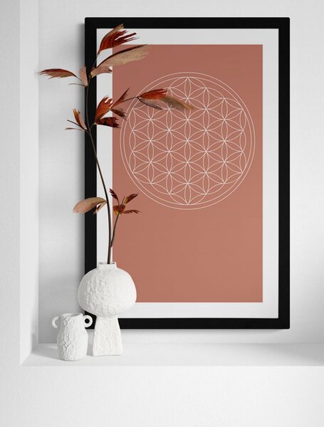 Poster cu passepartout Mandala frumoasă