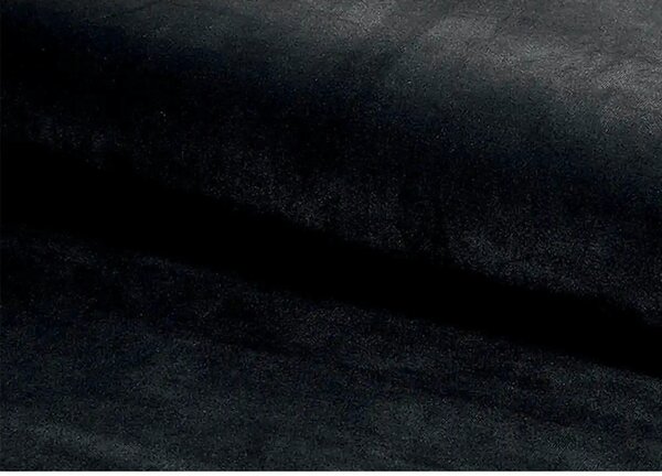 Scaun AXO, negru, stofa catifelata/metal, 43x47x101 cm