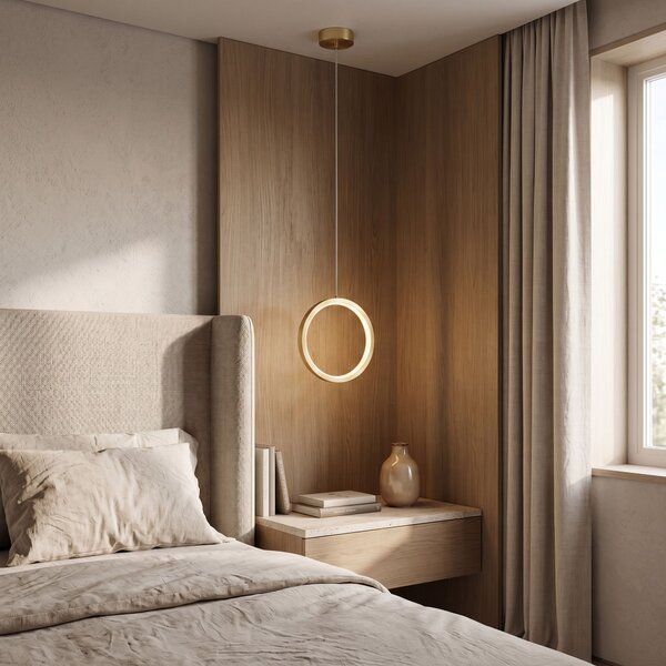 Lampă suspendată LED G112-CP Gold