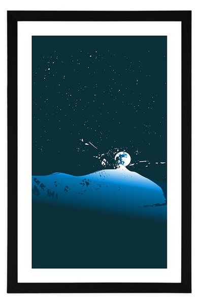 Poster cu passepartout cer magic