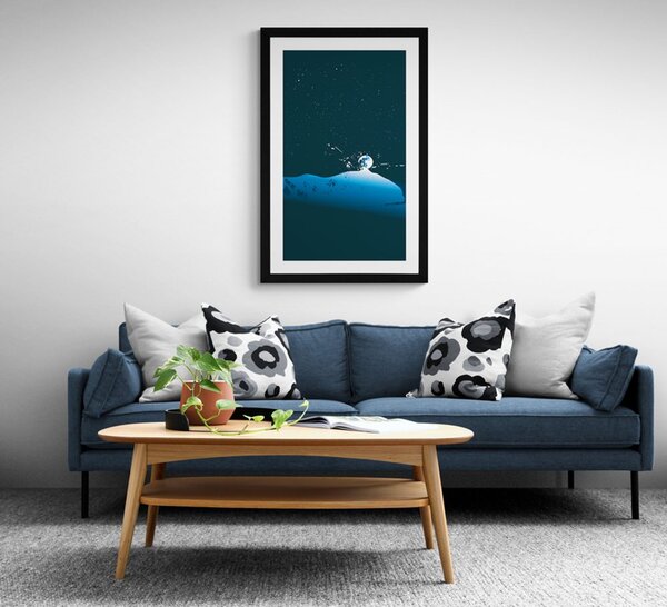 Poster cu passepartout cer magic
