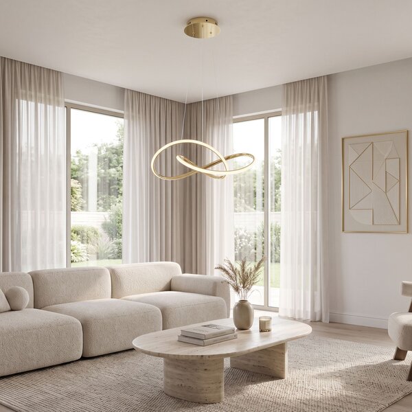 Lampa APP394-CP Gold