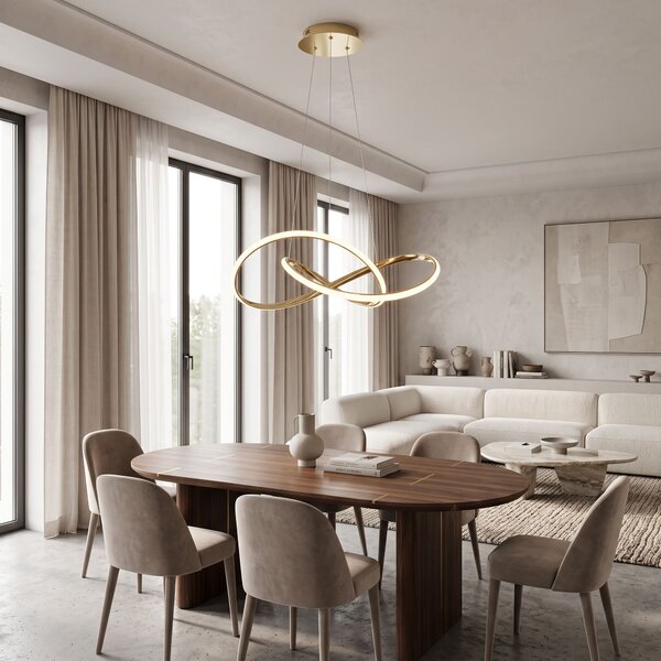 Lampa APP394-CP Gold