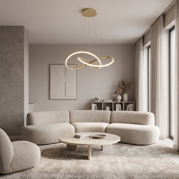 Lampa APP394-CP Gold