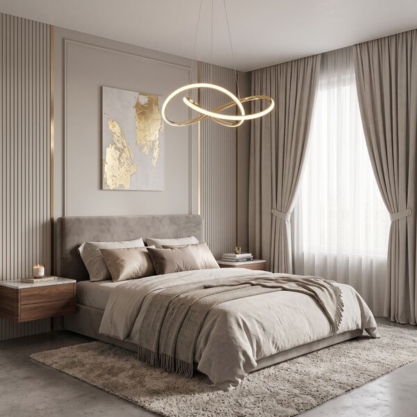 Lampa APP394-CP Gold