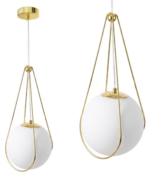 Lampă suspendată APP1793-1CP 20cm Gold
