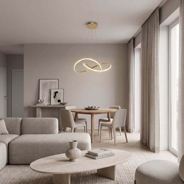 Lampa APP394-CP Gold