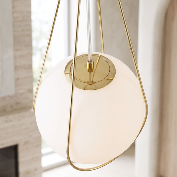 Lampă suspendată APP1793-1CP 20cm Gold