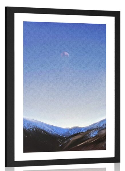 Poster cu passepartout natură fermecătoare