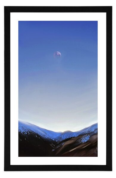 Poster cu passepartout natură fermecătoare