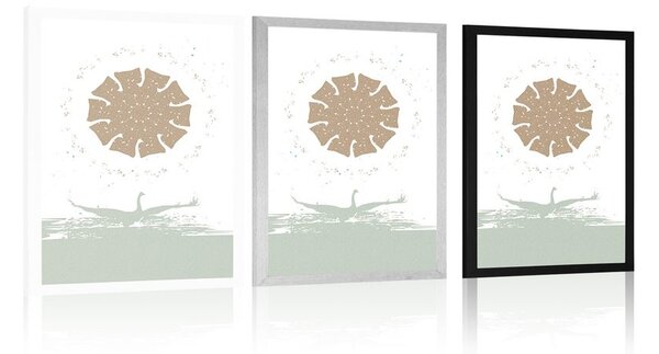 Poster lacul lebedelor
