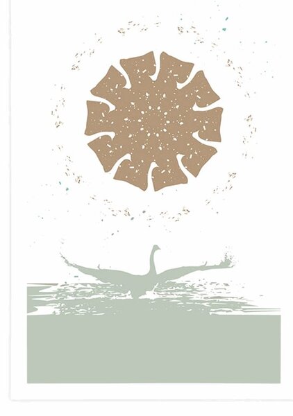 Poster lacul lebedelor
