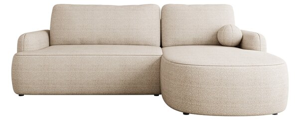 Colțar Comfivo Popis, Funcția de dormit, Spațiu de depozitare, 250x174x90cm, 123 kg, Picioare: Plastic
