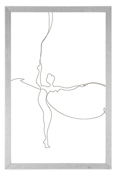 Poster eleganța balerinei
