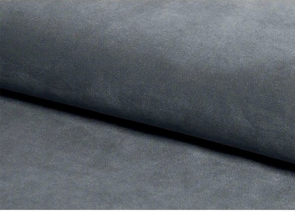 Scaun CHIC D, gri - Bluvel 14, stofa catifelata/metal, 50x58x88 cm