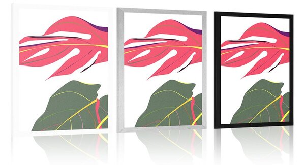 Poster monștri pastel