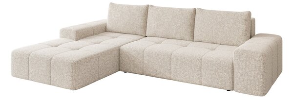 Colțar Comfivo Origor I, Funcția de dormit, Spațiu de depozitare, 275x173x78cm, 117.5 kg, Picioare: Plastic