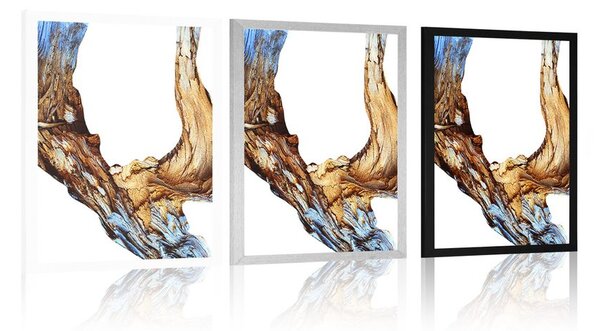 Poster abstracția scoarței de copac