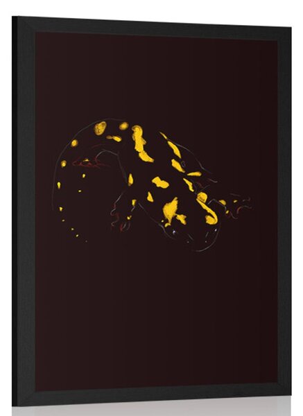 Poster salamandra strălucitoare