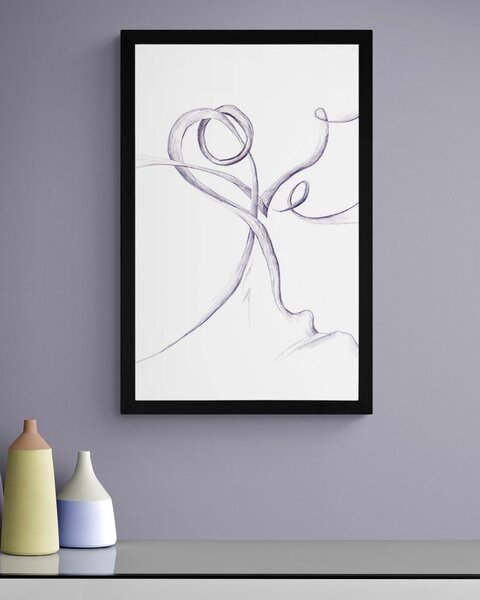 Poster inscripție misterioasă Love
