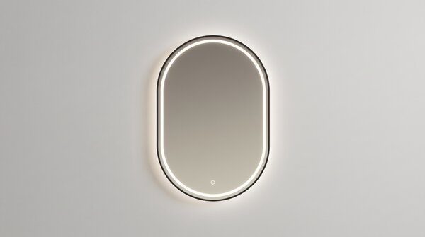 Oglindă ovală cu iluminare ECLISSE