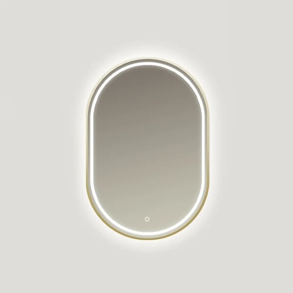 Oglindă ovală cu iluminare ECLISSE