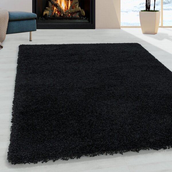 Covor Sydney Negru 80x250 cm