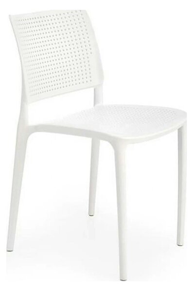 Scaun K514, alb, polipropilena, 42x55x79 cm