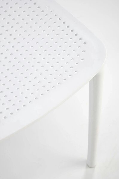 Scaun K514, alb, polipropilena, 42x55x79 cm